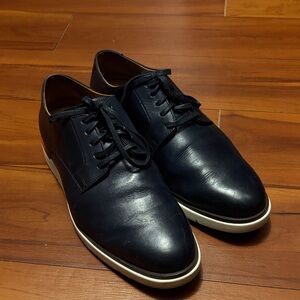 Allen Edmonds Dark Navy Classic Leather Men's Shoes Sz 11